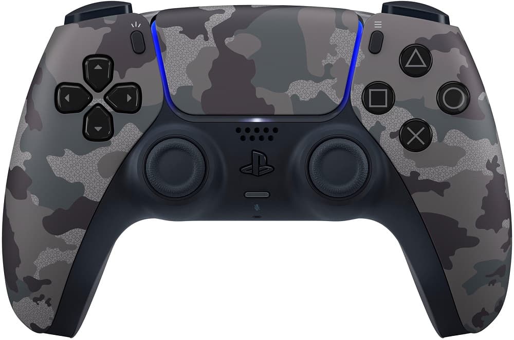 Controle Sony DualSense para PlayStation 5 CFI-ZCT1W - Gray Camo 1