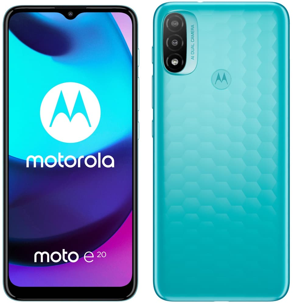 Smartphone Motorola E20 XT2155-8 DS LTE 6.5" 2/32GB - Coastal Blue