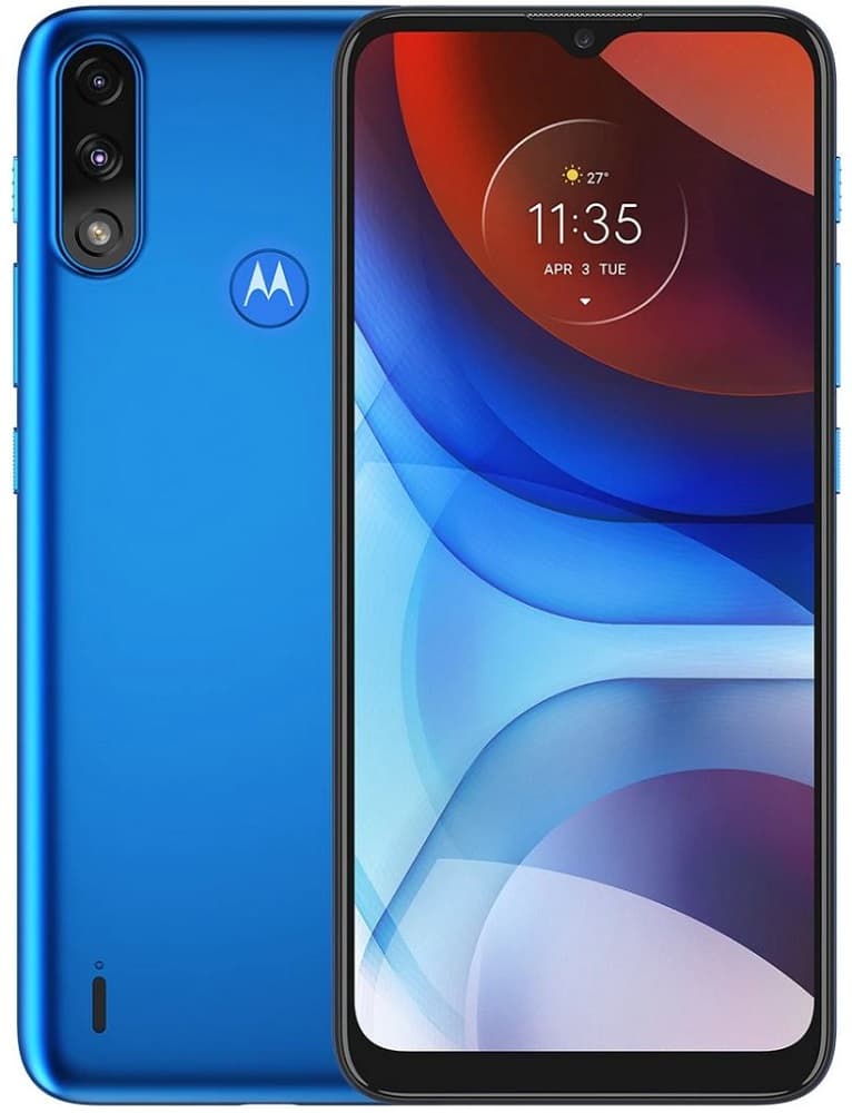 Smartphone Motorola Moto E7 Power XT2097-6 DS LTE 6.51" 6/64GB - Tahiti Blue