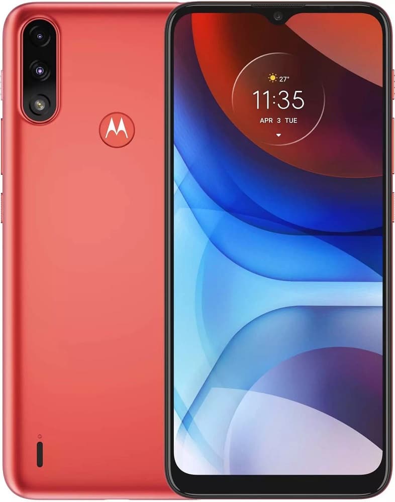 Smartphone Motorola Moto E7 Power XT2097-6 DS LTE 6.51" 6/64GB - Coral Red