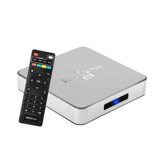 Receptor Tv Box MXQ PLUS UHD 4K 1/8GB -Prata
