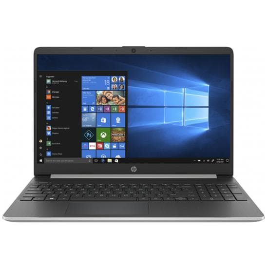 Notebook HP 15-DY1051WM Intel i5 10Gen/8GB/256GB SSD+16GB Optane/15.6" HD/W10- Prata