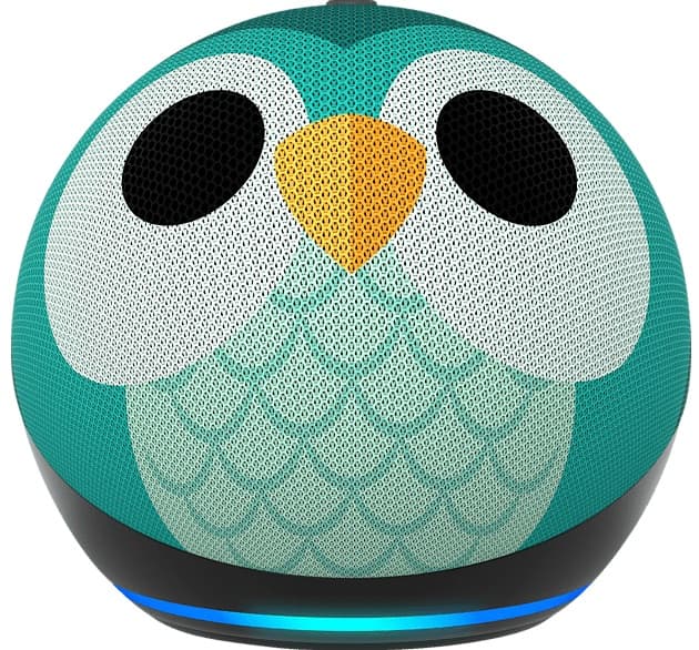 Speaker Amazon Echo Dot Kids 5ª Geração With Alexa - Owl (Caixa Feia)