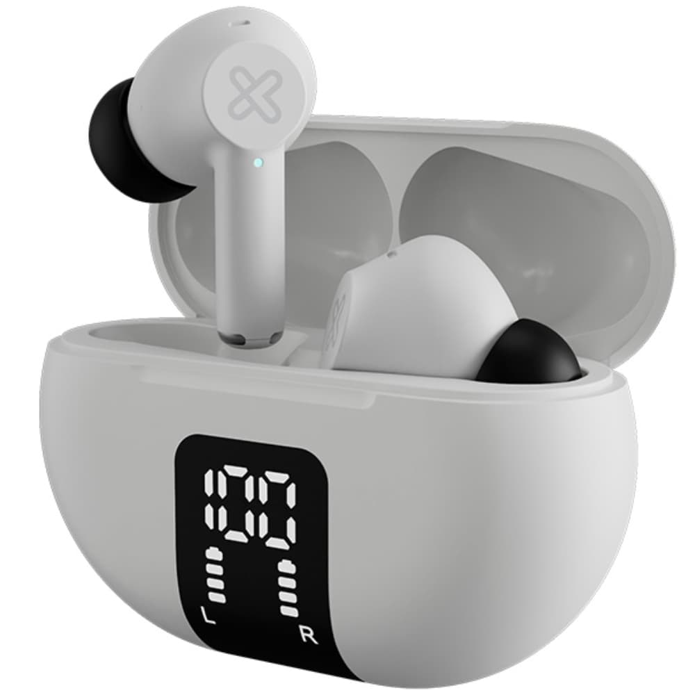 Fone de Ouvido Klip Xtreme Edge Buds KTE-755WH Bluetooth ANC - White 1