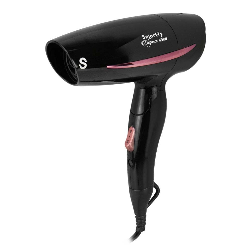 Secador de Cabelo Smartfy Elegance SM12 1250W 2V - Black/Rose