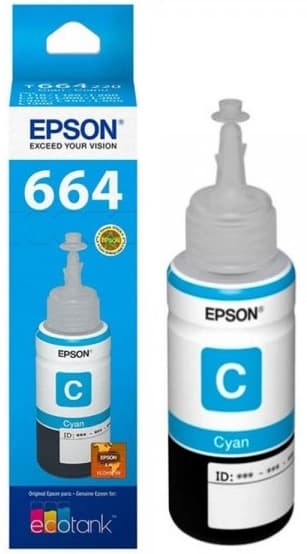 Tinta Epson T664220 70ml - Cyan