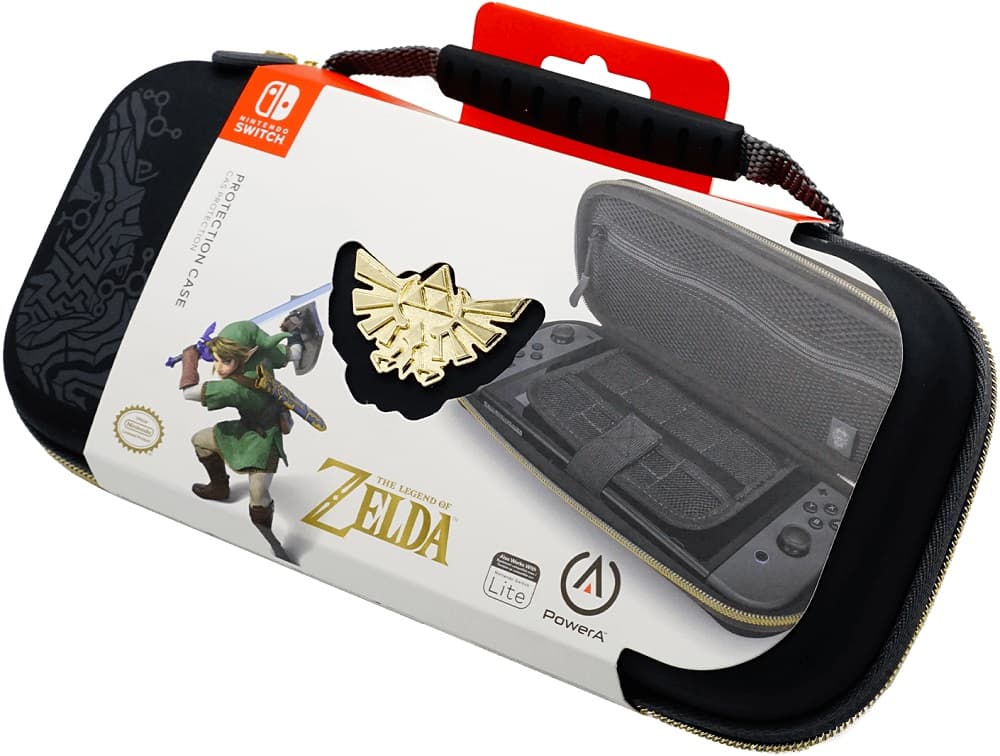 Estojo Protetor PowerA para Nintendo Switch Universal Hylian Crest PWA-A-02406 - Black 3