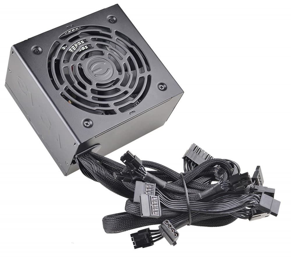 Fonte De Alimentação EVGA 500 BR 80 Plus Bronze 500 W 100-BR-0500-K1 1