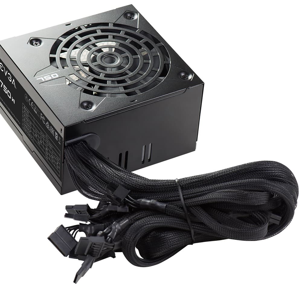 Fonte de Alimentação EVGA 750W White 100-N1-0750-L1 1