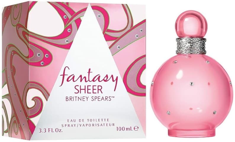 Perfume Britney Spears Fantasy Sheer EDT Feminino - 100ml