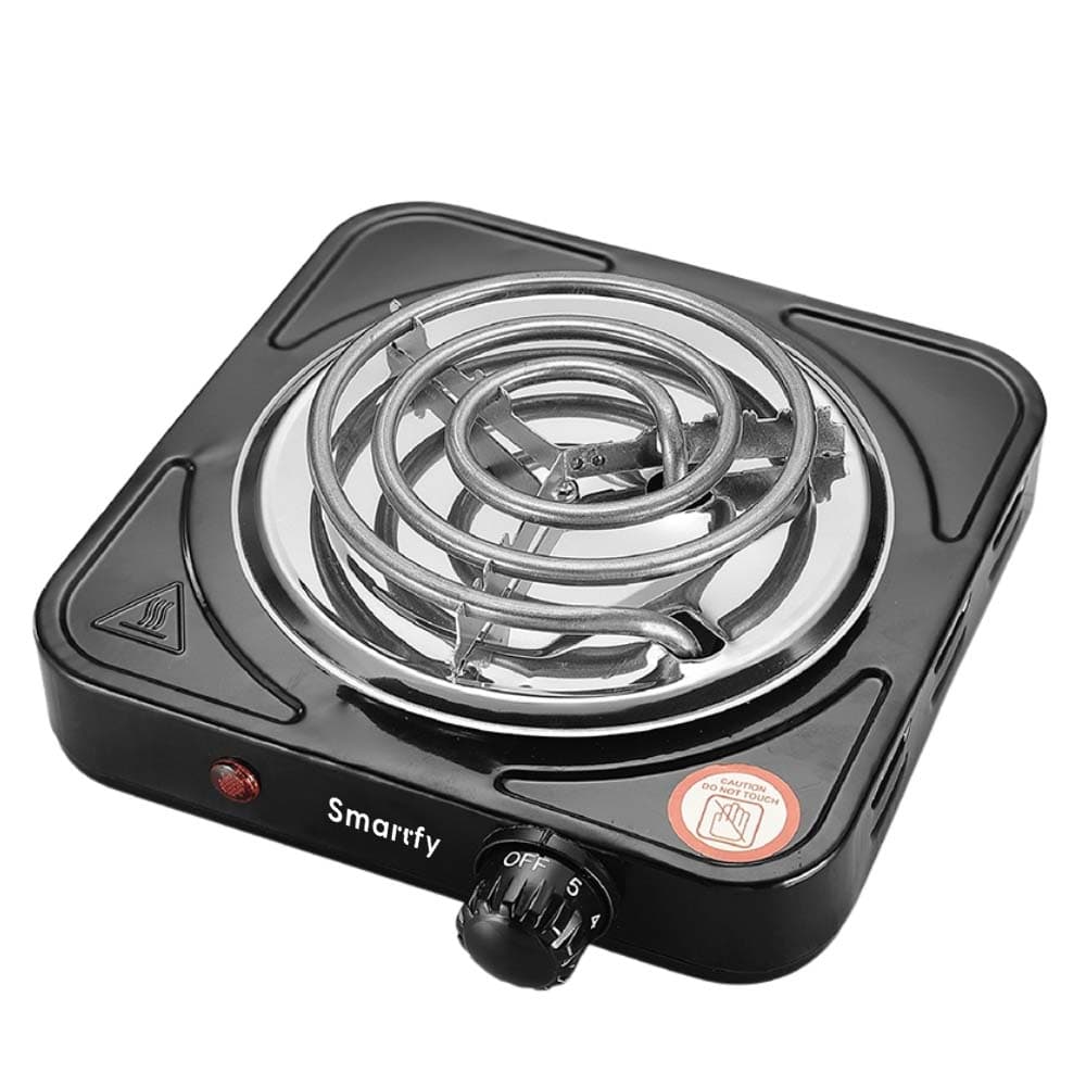 Fogão Elétrico Smartfy FG01B 1000W 110V 1 Bico - Black