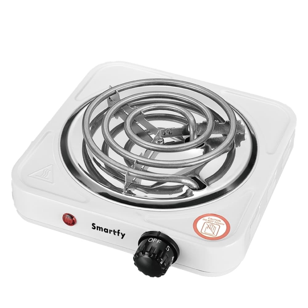 Fogão Elétrico Smartfy FG01W 1000W 110V 1 Bico - White