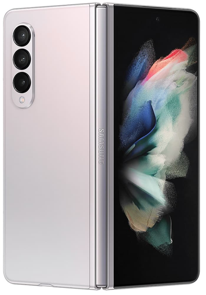 Smartphone Samsung Galaxy Z Fold3 SM-F926B DS 5G 7.6" 12/256GB Phantom Silver - Homologado 1