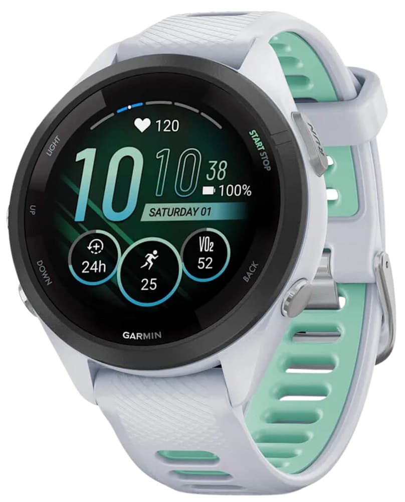 Relógio GPS Garmin Forerunner 265S 010-02810-04 - Whitestone/Neo Tropic