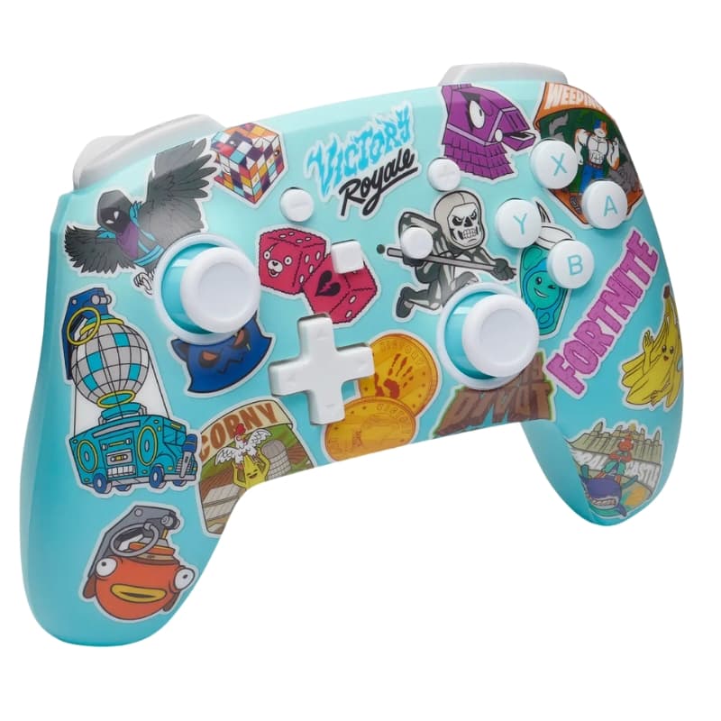 Controle Wireless PowerA Nintendo Switch - Fortnite Sticker Mania (PWA-A-09171) 1