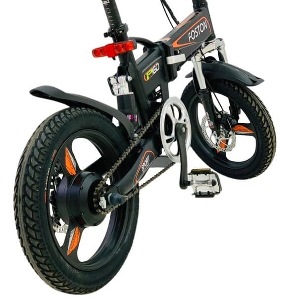 Bicicleta Elétrica Foston FS-P160 16" 25-30Km - Black 3