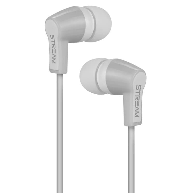 Fone de Ouvido ELG Stream STR08WHGY (1.2m) Branco/Cinza 1