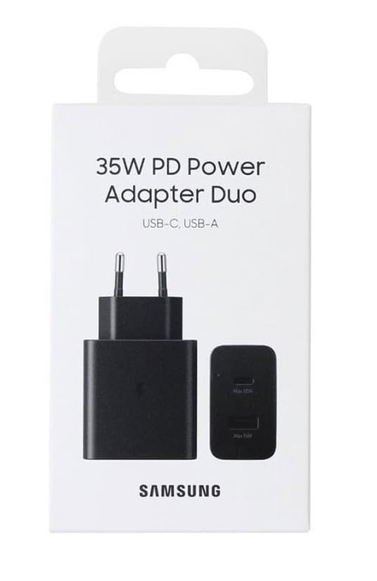 Adaptador de Energia Dual Samsung EP-TA220NBEGWW 35W - Black 1