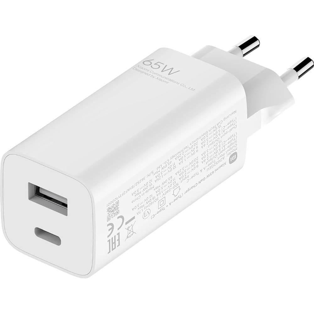 Fonte Xiaomi AD652GEU USB-C/USB-A 65W - White 1