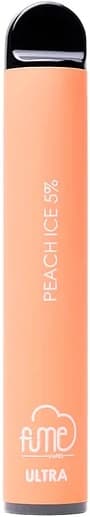 Vaper Descartável Fume Ultra 5% Nicotina 2500 Puffs - Peach Ice