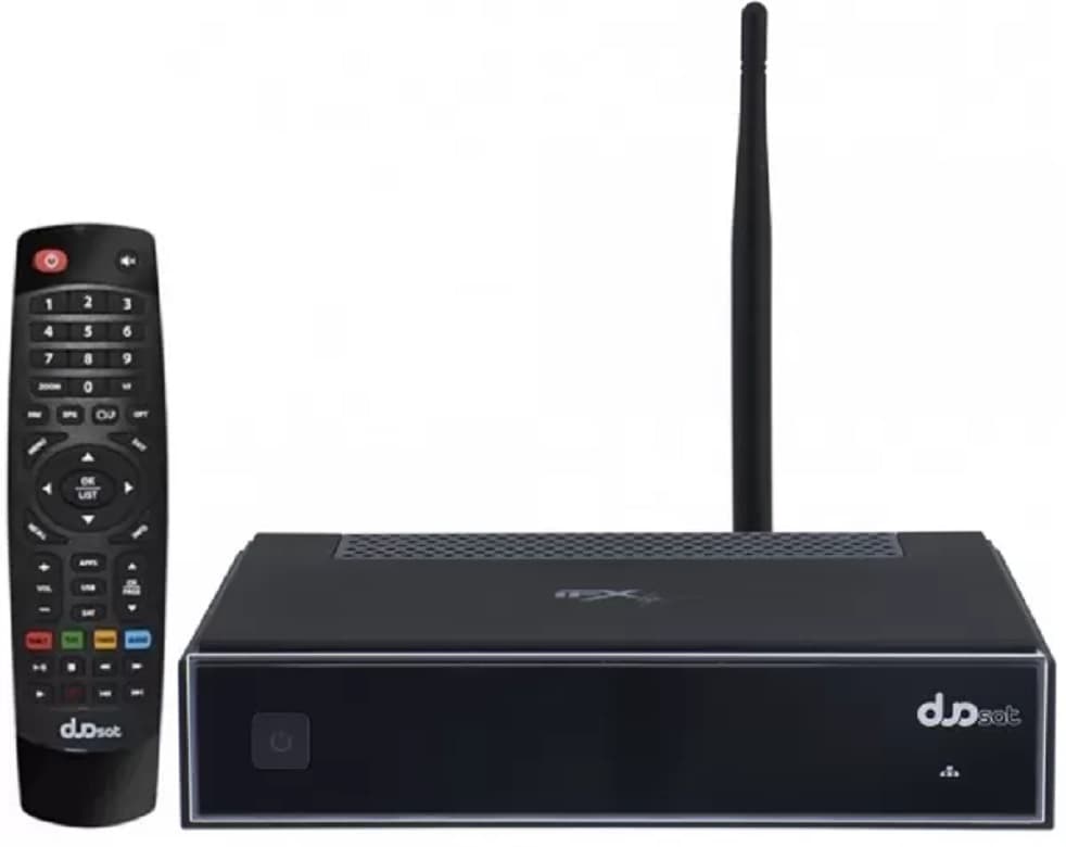 Receptor FTA Duosat FX Lite Ultra HD 1/16GB Wi-Fi/IKS/SKS Bivolt Preto 1