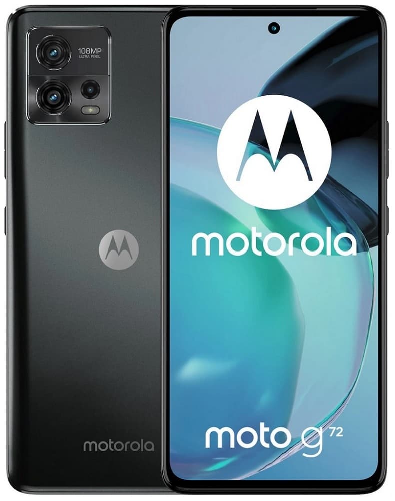Smartphone Motorola Moto G72 XT225-1 DS LTE 6.6" 8/128GB - Meteorite Gray