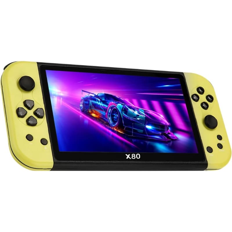 Console Portátil Game X80 7" 16GB - Yellow