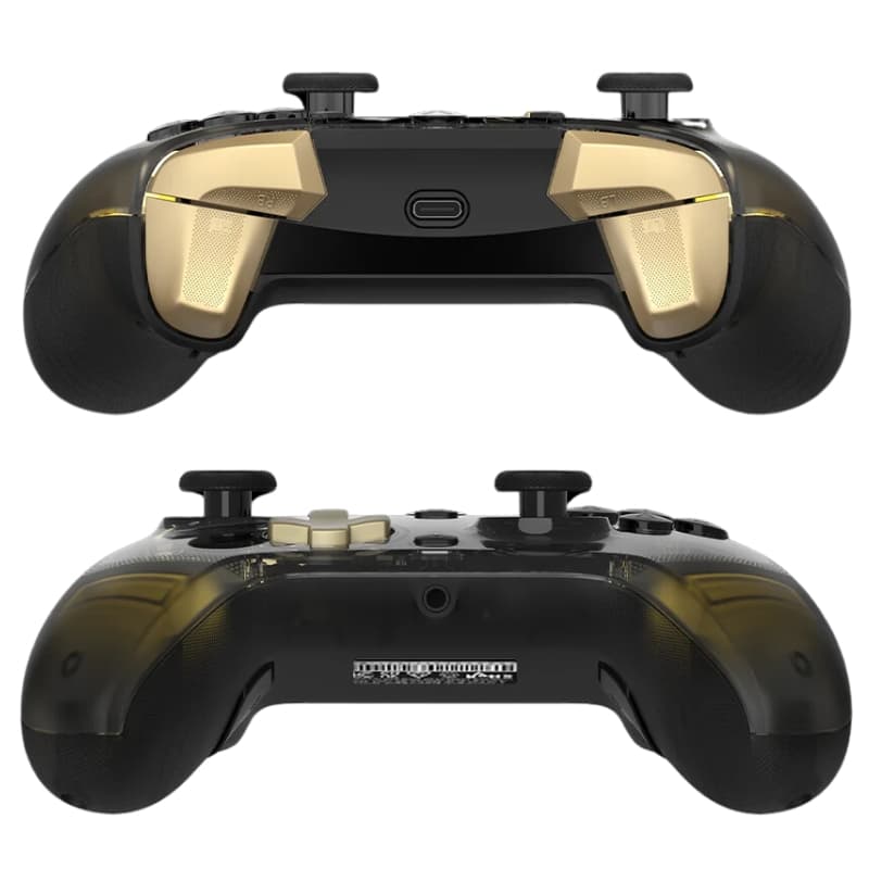 Controle GameSir Kaleid Flux Xbox Series X|S/Xbox One/Windows Black/RGB + Xbox Game Pass 1 Mes 3