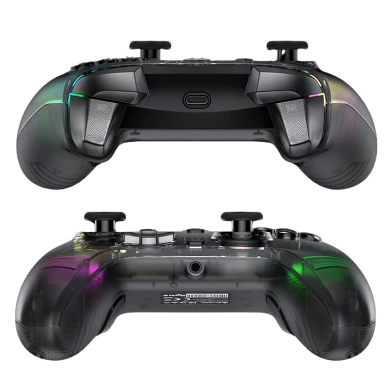 Controle GameSir Kaleid Xbox Series X|S/Xbox One/Windows Black/RGB + Xbox Game Pass 1 Mes 3