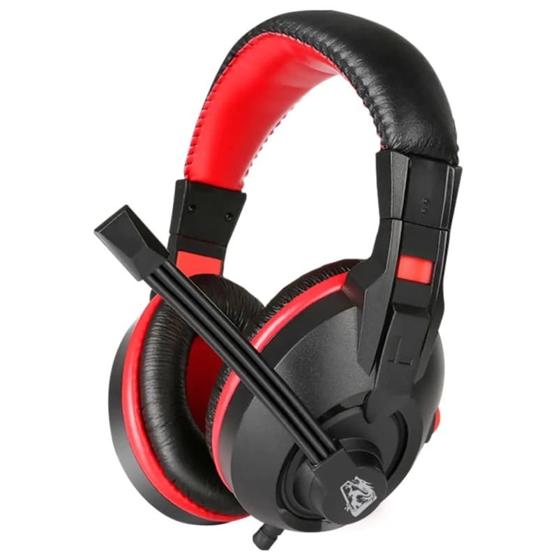 Headset Gaming ELG Exodus HGEX com Microfone Preto/Vermelho 1