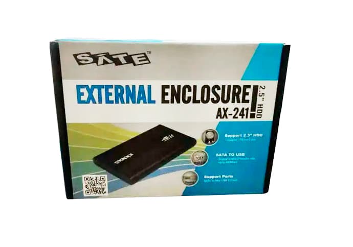 Gaveta para HD 2.5" Satellite AX-241 USB 2.0 - Preto 3