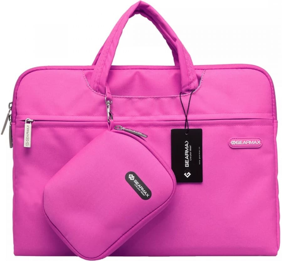 Maleta Para Notebook Wiwu Gearmax Campus Slim GM3910 13.3" - Rosa Escura