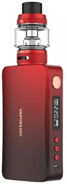 Vaper Vaporesso GEN S 220W 8mL - Black Red
