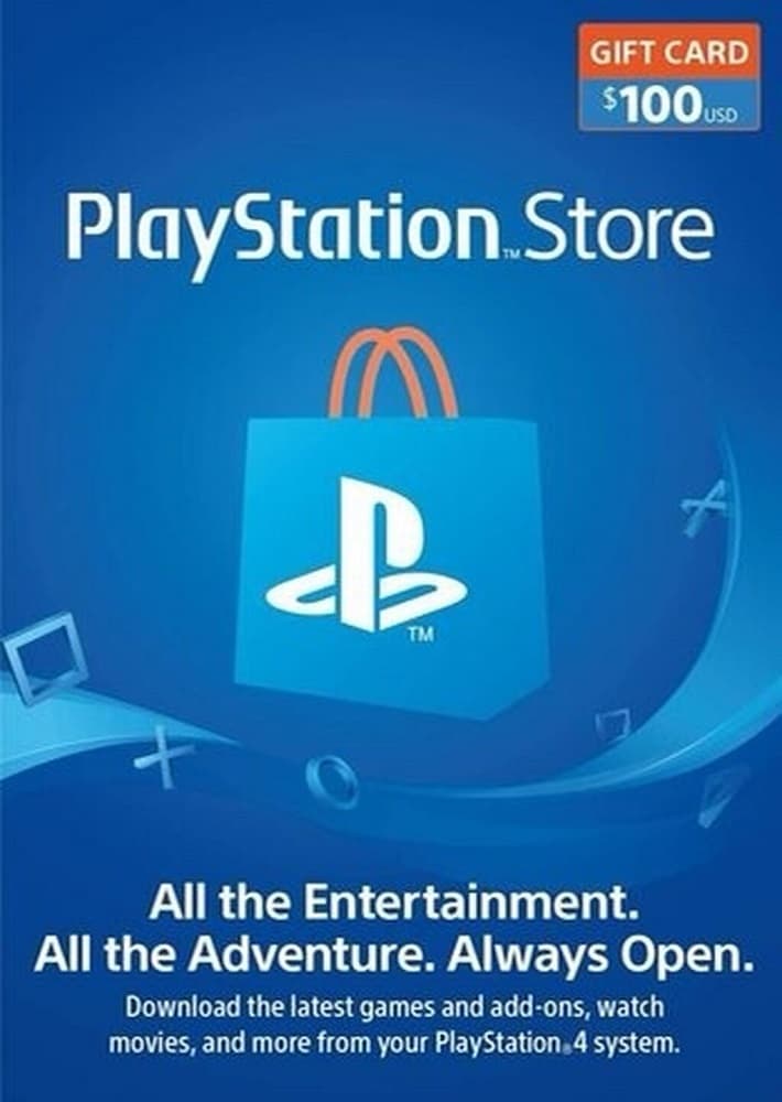 PlayStation Store Gift Card PSN - 100$ (USA)