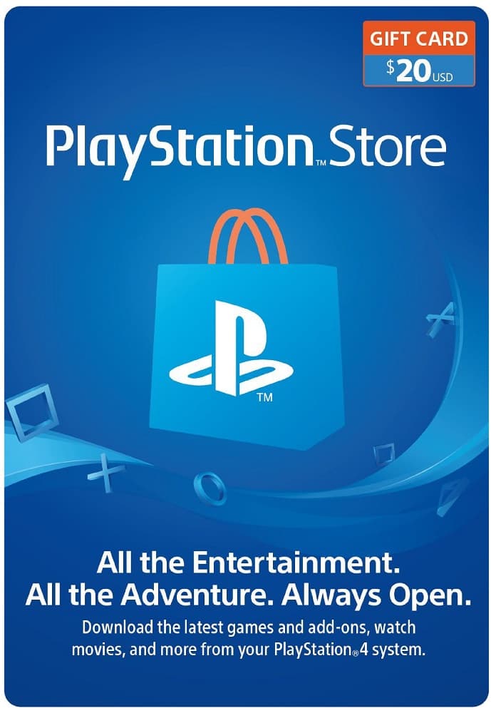 PlayStation Store Gift Card PSN - 20$ (USA)