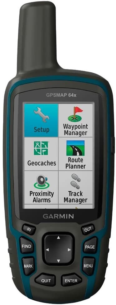 GPS Garmin GPSMAP 64X 010-02258-00 - Black