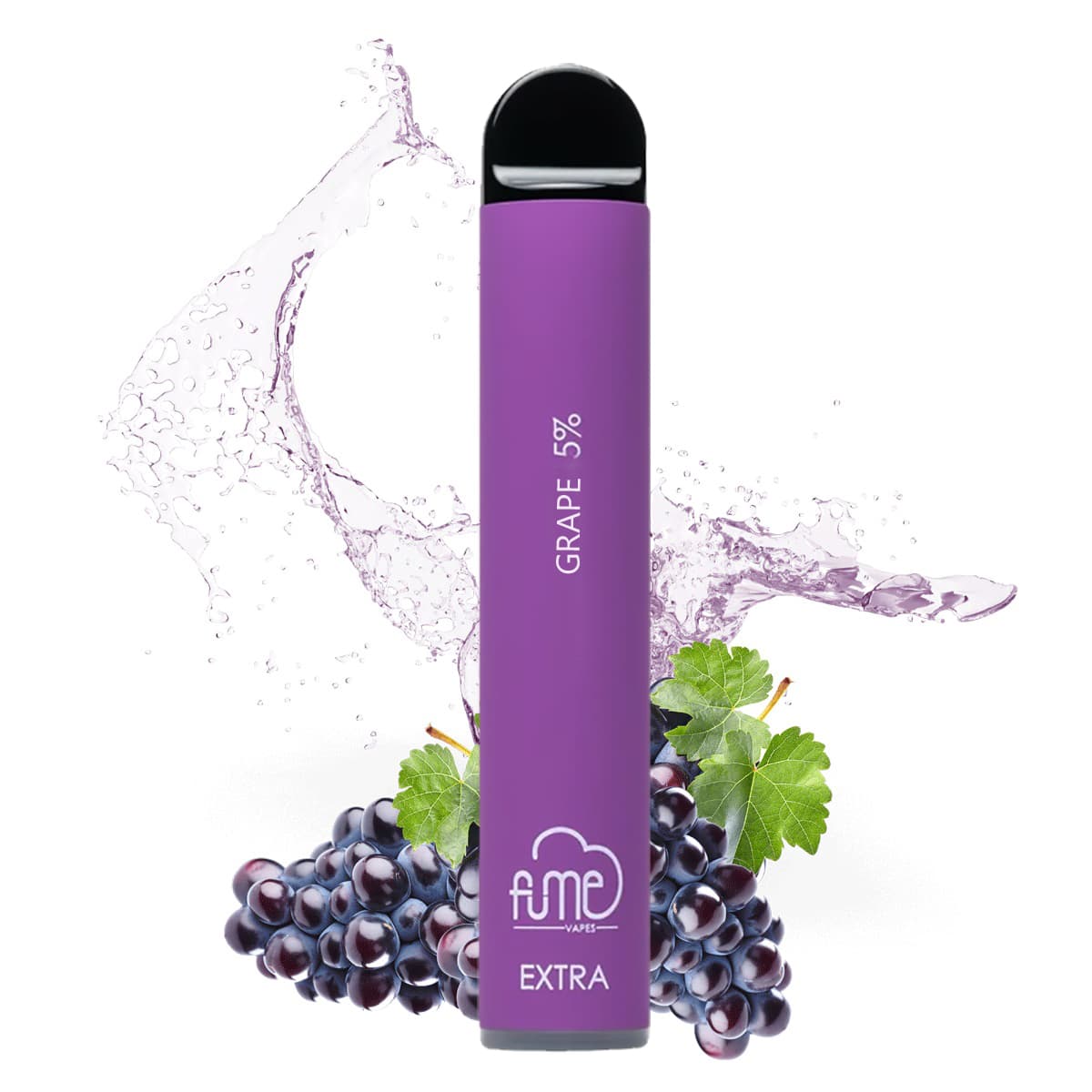 Vaper Descartável Fume Extra 5% Nicotina 1500 Puffs - Grape