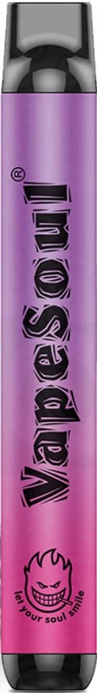 Vaper VapeSoul Descartável 5% Nicotina 1000 Puffs - Grape Ice
