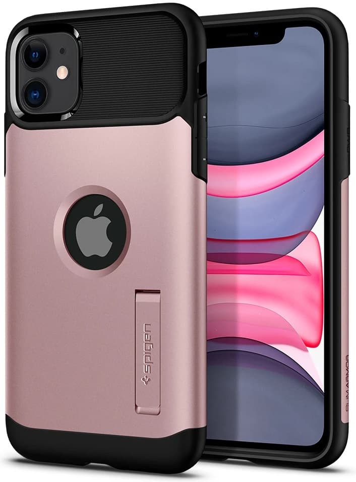 Capa Spigen para iPhone 11 Slim Armor 076CS27083 Rose Gold 1