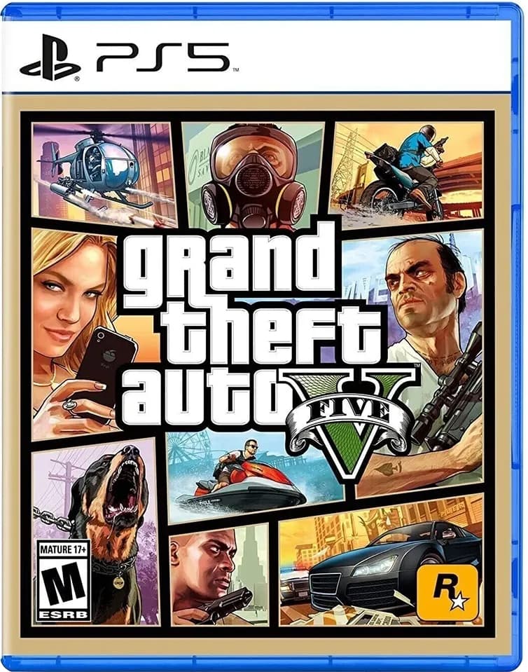 Jogo Grand Theft Auto V - PS5