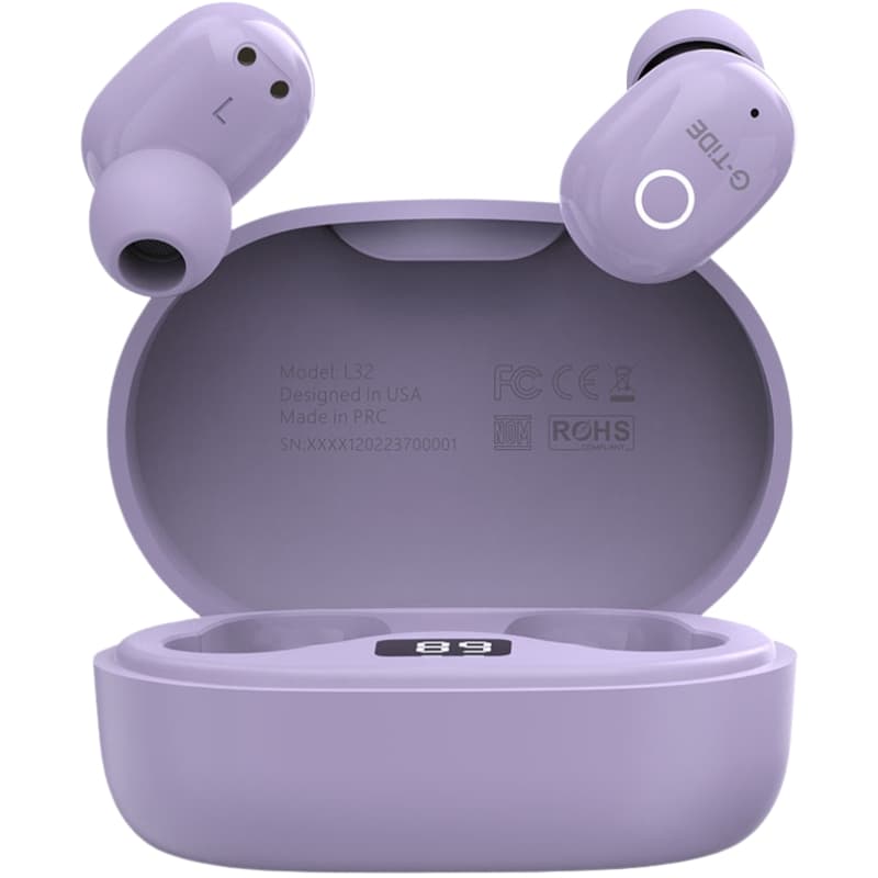 Fone de Ouvido G-Tide L32 Bluetooth - Purple