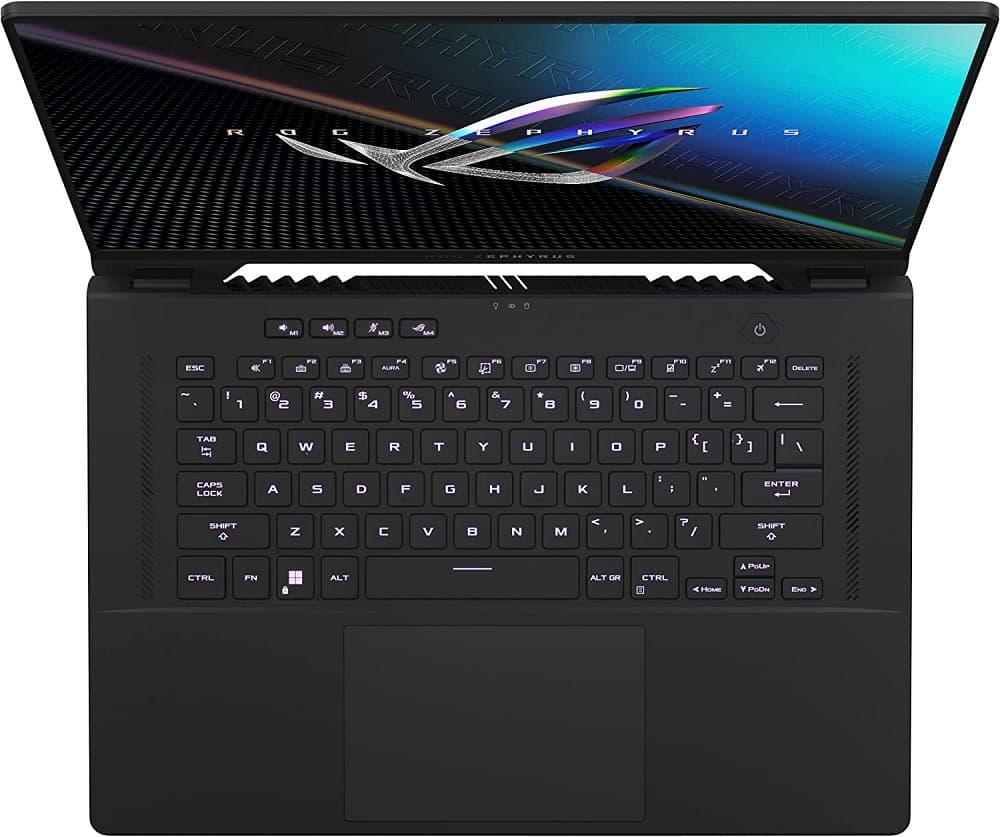 Notebook Asus Rog Zephyrus M16 GU603ZW-M16 16" intel Core i9-12900H 16/1TB RTX 3070Ti 8GB W11H - Black 3