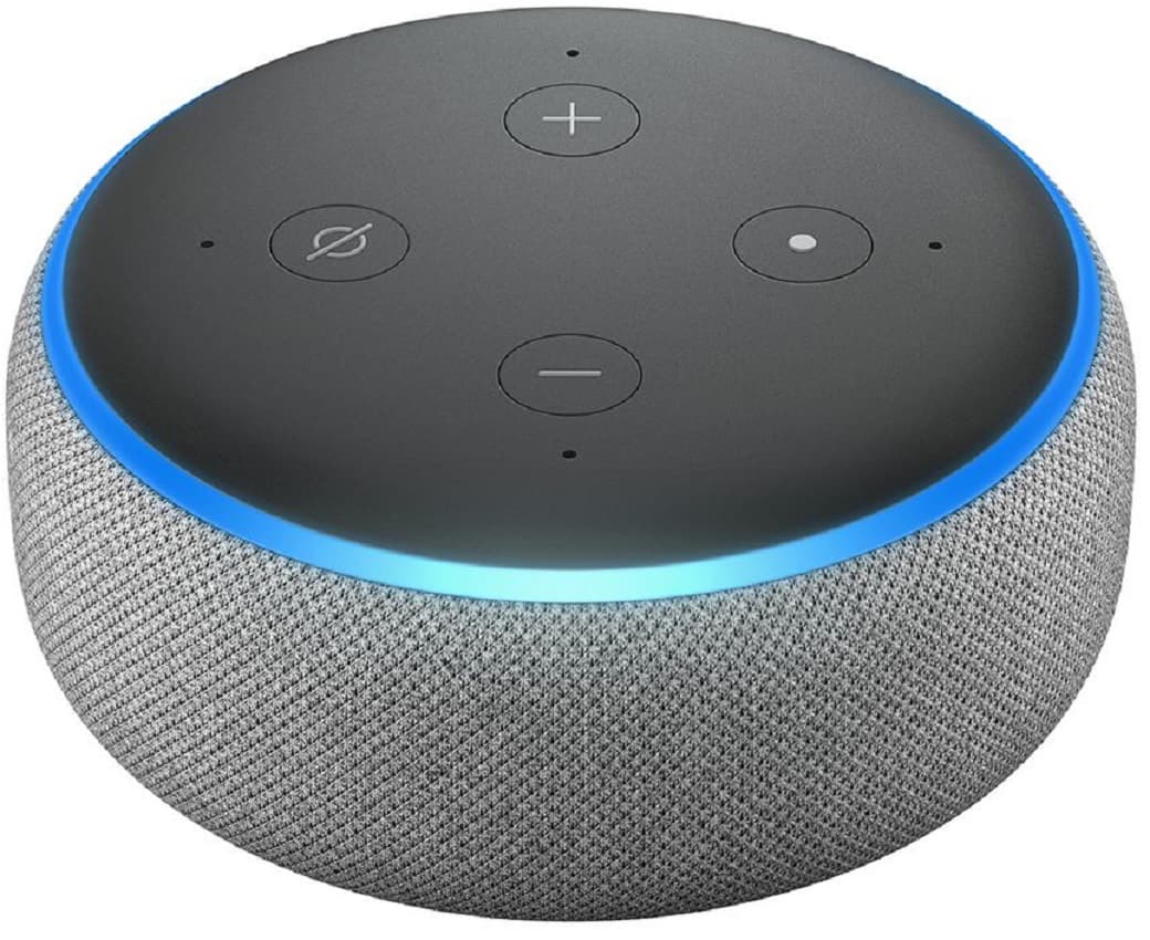 Speaker Amazon Echo Dot 3ª Geração Bluetooth/Wi-Fi/Bivolt - Heather Gray