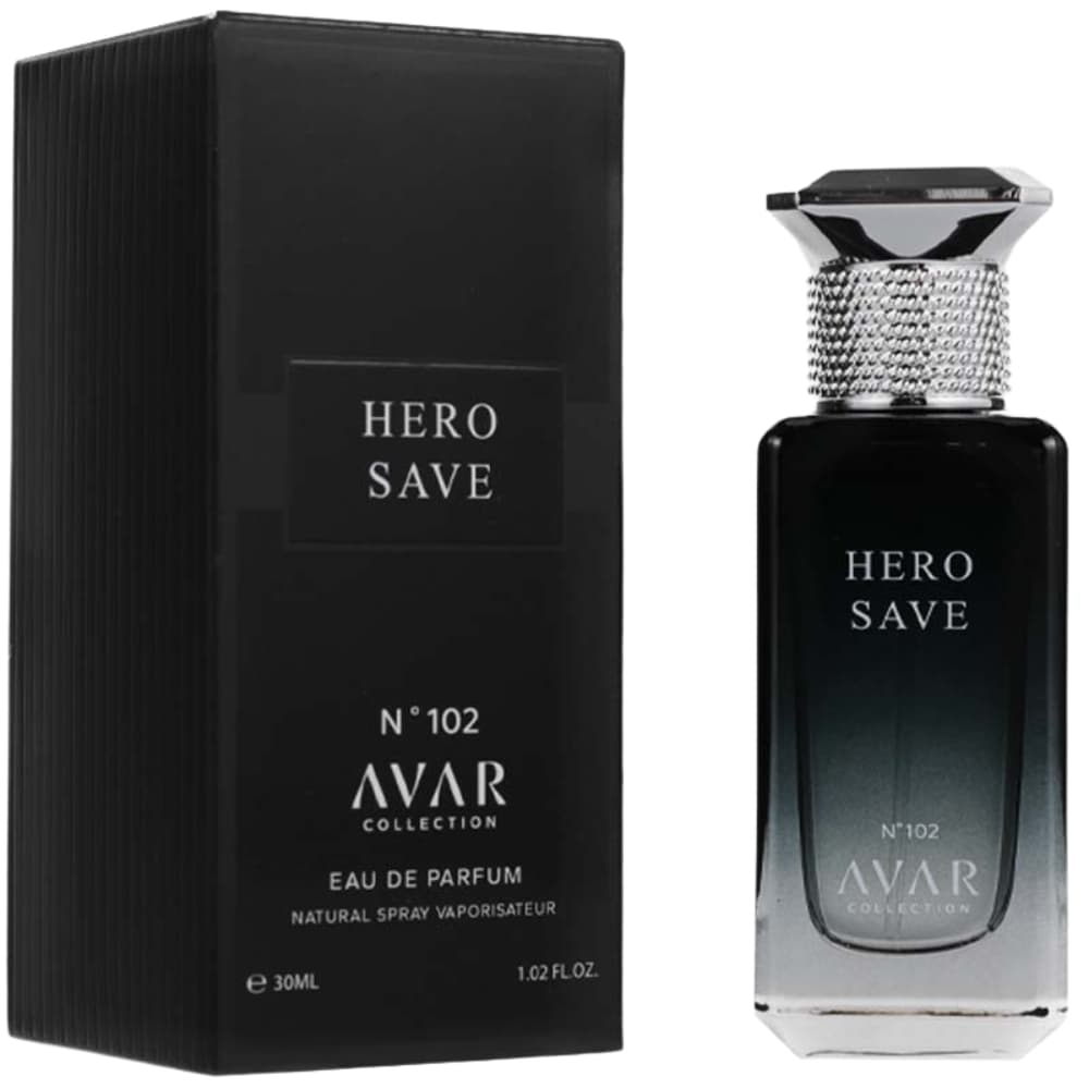 Perfume Avar Collection N° 102 Hero Save EDP Masculino - 30mL
