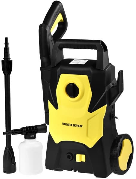 Hidrolavadora MegaStar LA-118 1400W 5L 220V - Amarelo/Preto 1