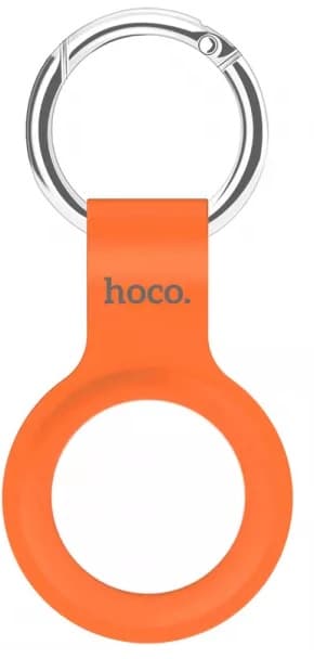 Chaveiro de Silicone HOCO para AirTag HPQS-21/a (Short) - Orange