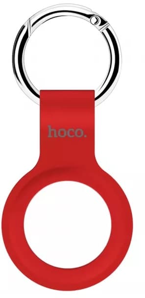 Chaveiro de Silicone HOCO para AirTag HPQS-21/a (Short) - Red
