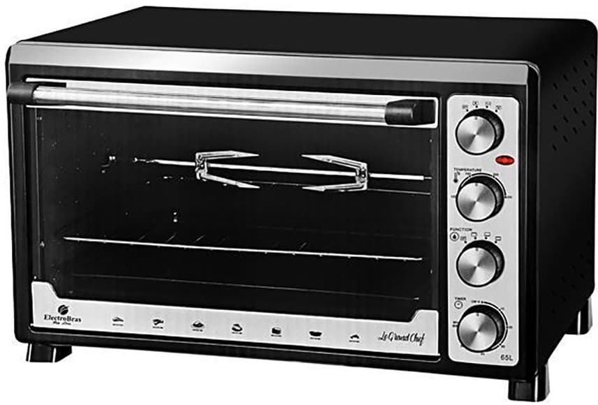 Forno Elétrico Electrobras EBHE-65 2500W 220V - Preto
