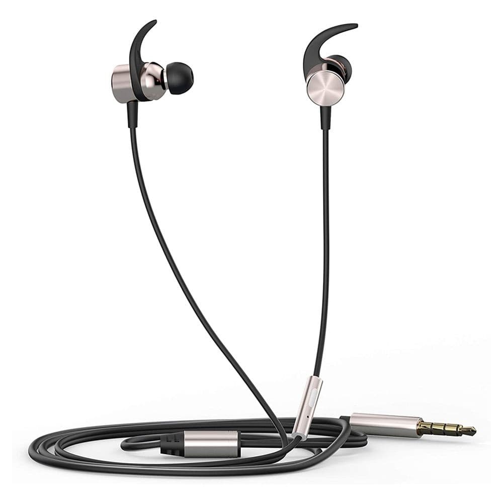 Fone de Ouvido HP DHH-3114 - Preto/Dourado 1