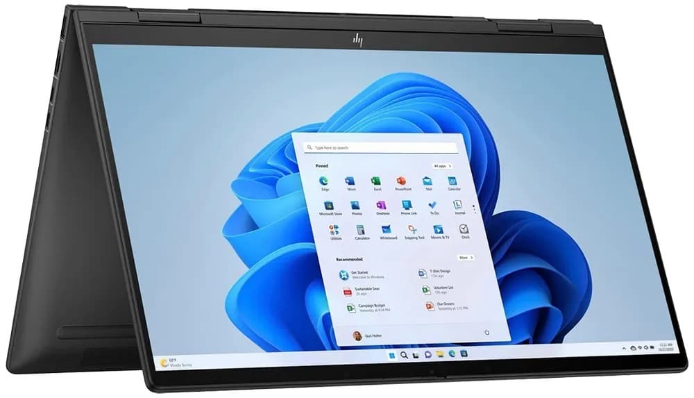 Notebook HP Envy X360 15-FH0013DX 15.6" Touch AMD Ryzen 5 7530U 8/256GB W11 - Nightfall Black 1